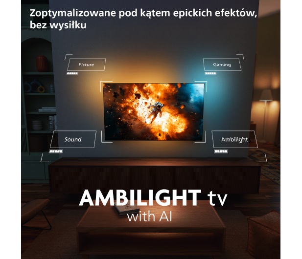 Philips 43PUS8001/12 43" LED 4K Smart TV Ambilight - 1529914 - zdjęcie 4